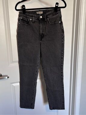 Madewell curvy straight jeans